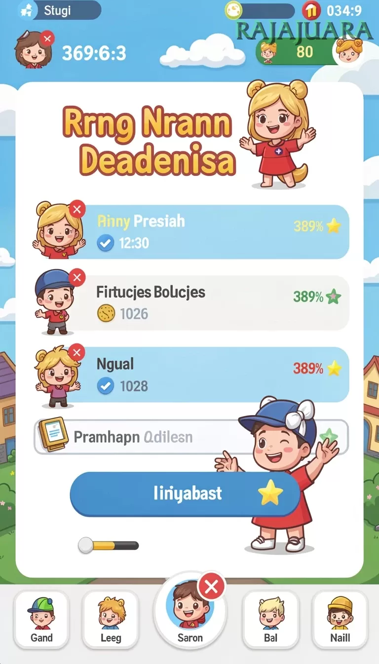 Cuplikan layar PENIDABET — aktivitas
