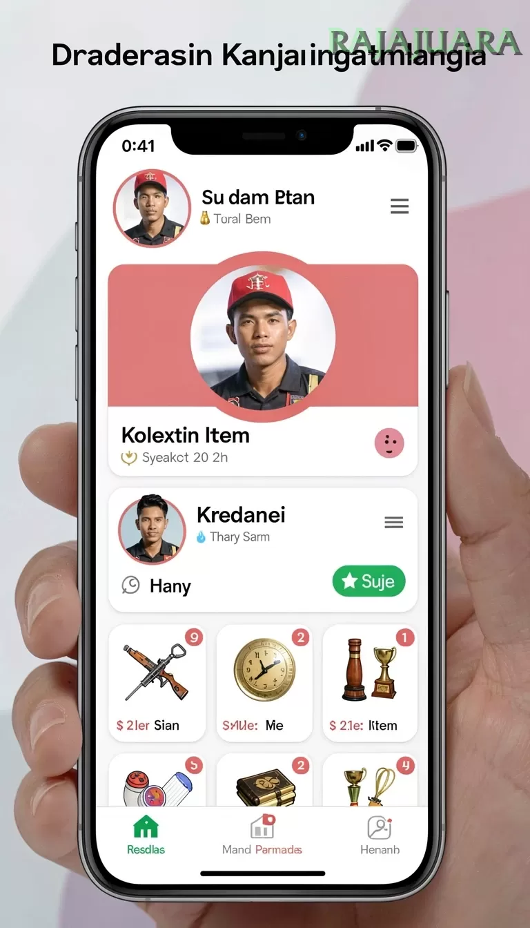 Cuplikan layar BUKTI4D — pengaturan akun